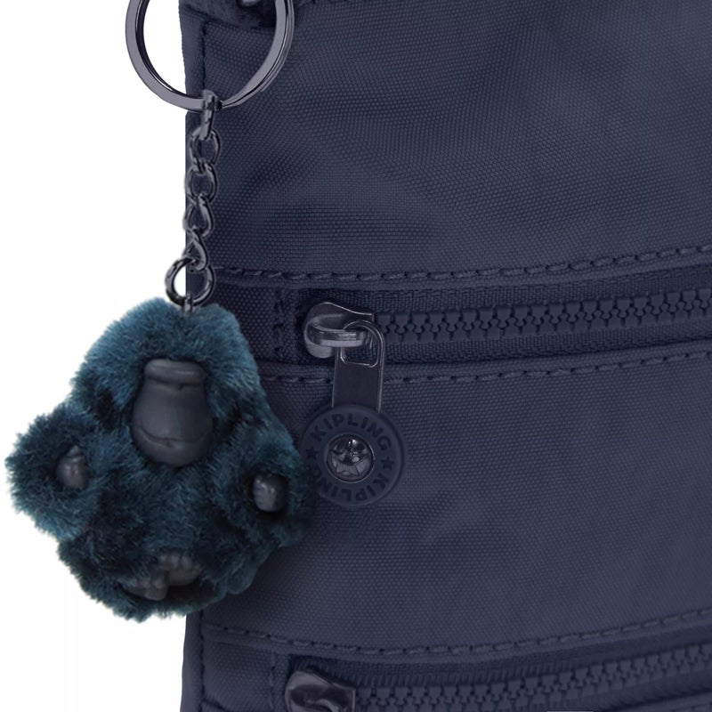 KIPLING KIPLING Kipling Womens Keiko Mini Bag, Lightweight Adjustable Purse, Durable Shoulder Sling Crossbody Bag, Blue Bleu 2, 8 L X 9 H X 1.25 D US - Image 5